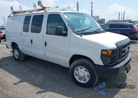 2011 Ford E-250 Commercial z USA, uszkodzony, nr VIN 1FTNE2EL3BDA18526